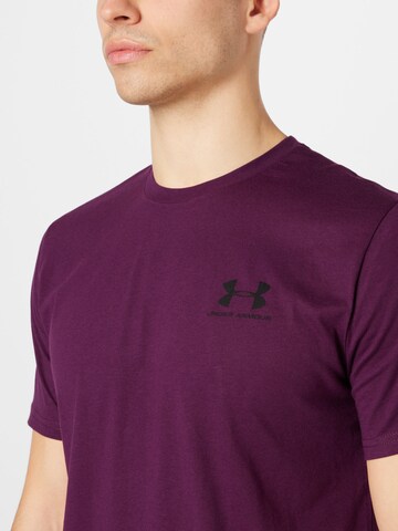 UNDER ARMOUR Funkční tričko – fialová