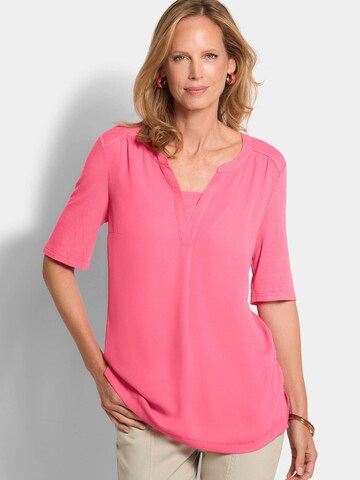 Goldner Blouse in Roze: voorkant