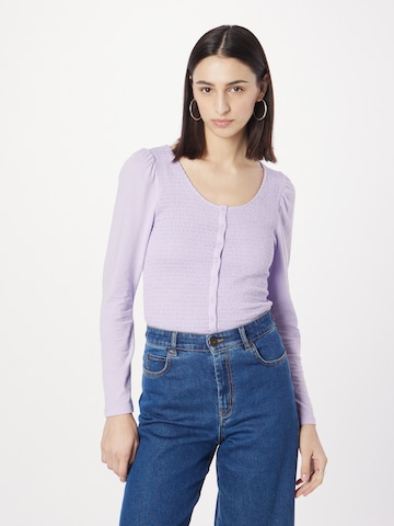 GAP Blouse in Lila: voorkant