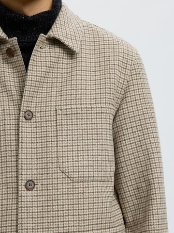 SELECTED Regular fit Blazer 'SLHLANDON' in Grey