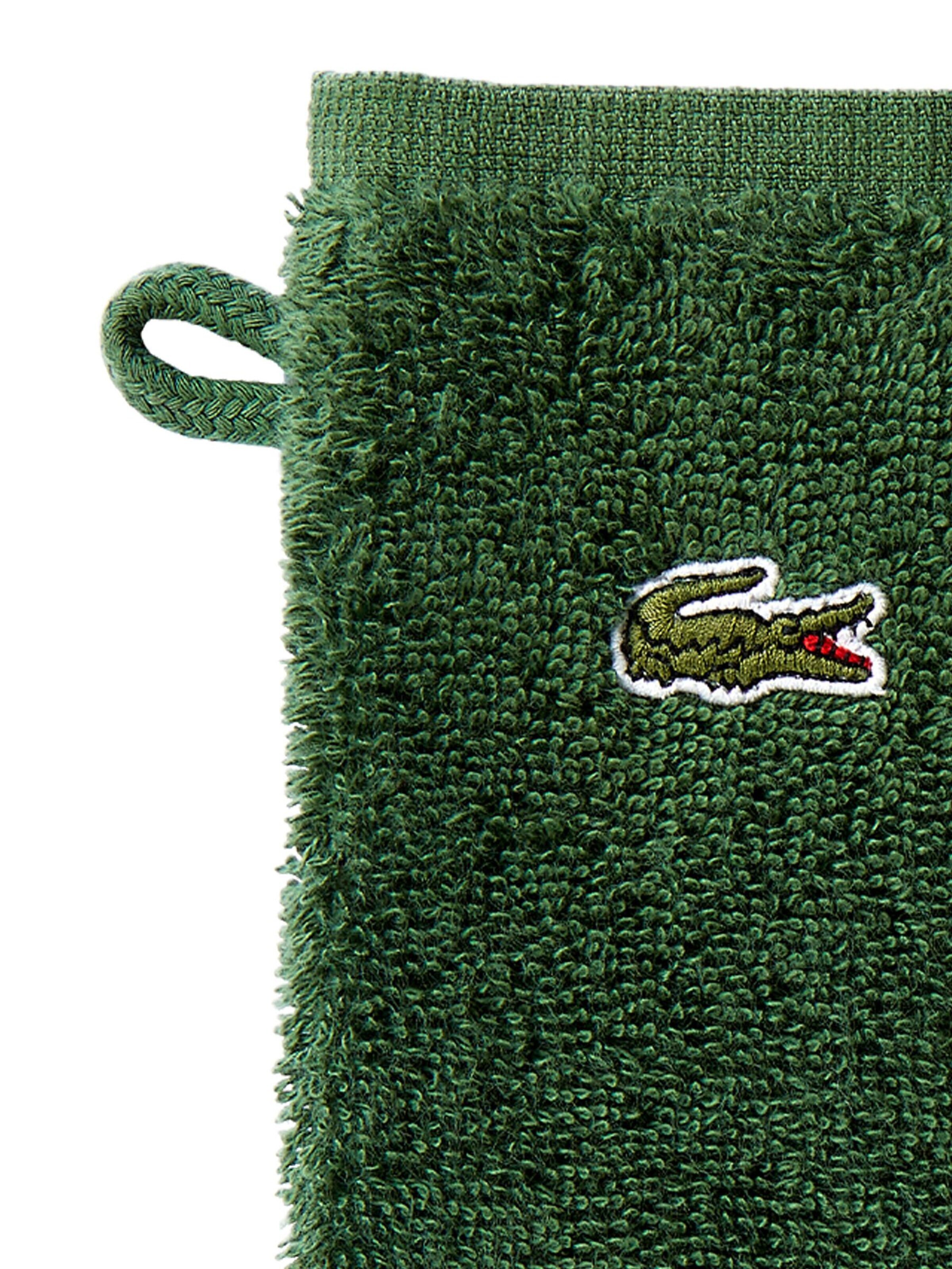 LACOSTE Handtuch 'LLECROCO'‌‌‌‌‌ in Grün