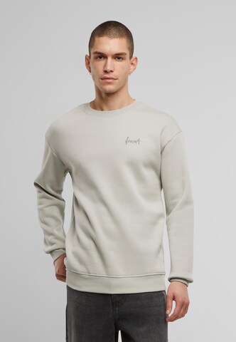 Forvert Sweatshirt 'Crewn. Carlsbad' in Grau