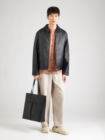 T-Shirt 'Fasan' Carlo Colucci en marron