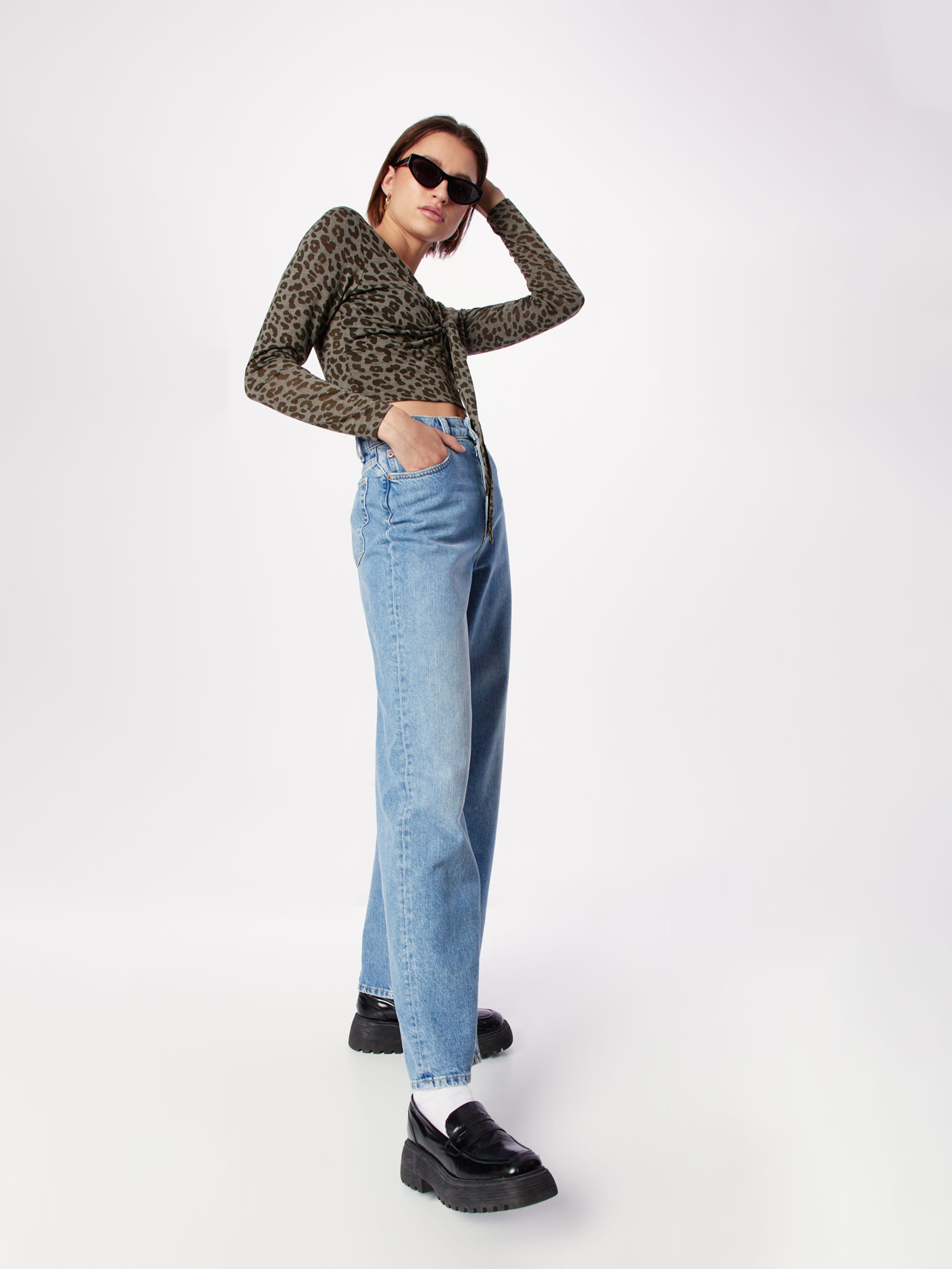 JJXX Wide leg Jeans 'JXTokyo' in Blue Denim | ABOUT YOU