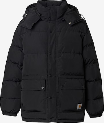 juoda Carhartt WIP Žieminė striukė 'Brent': priekis