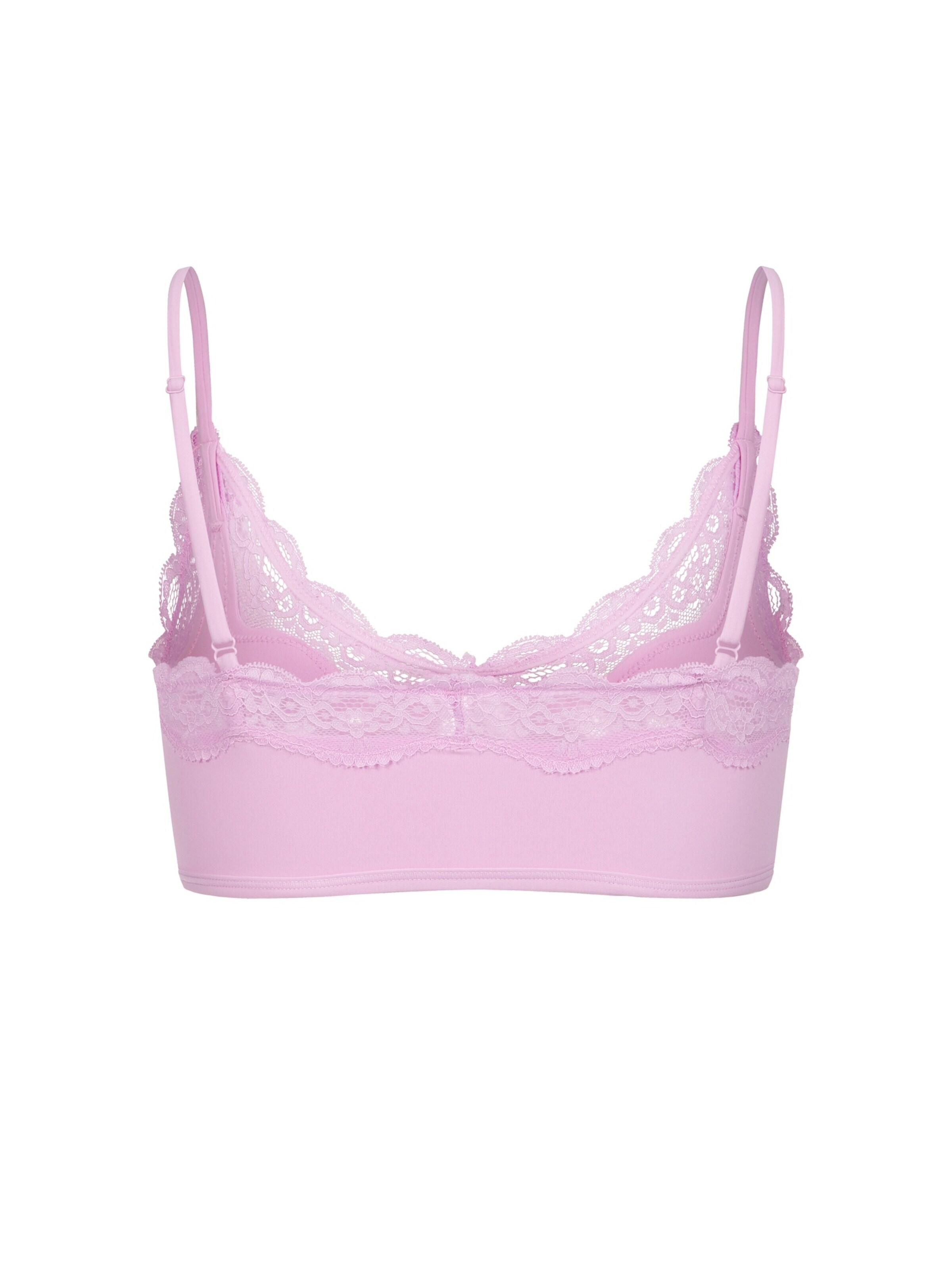 cfabBustier Grudnjak 'Lace Bralette' - ljubičasta boja