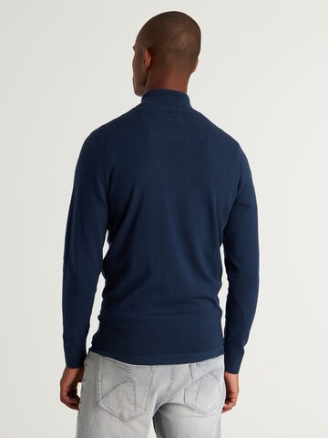 CHASIN' Trui 'Ard Mock' in Blauw