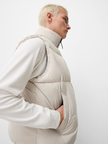 Bershka Vest in Beige