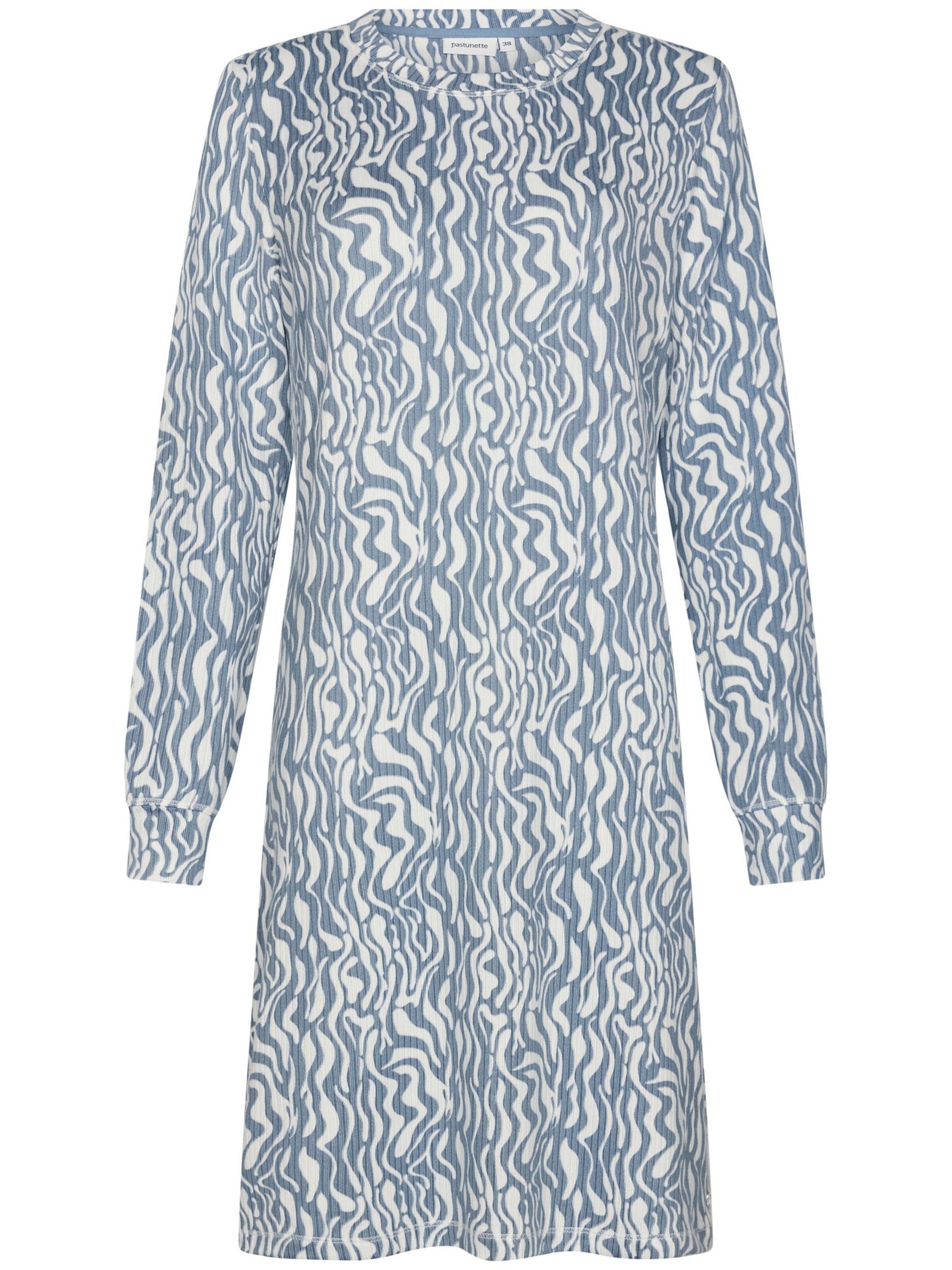 Pastunette Nachthemd in Blauw: voorkant