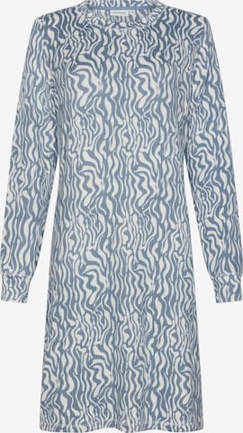 Chemise de nuit Pastunette en bleu : devant