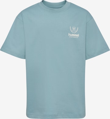 Hummel Shirt in Blue: front