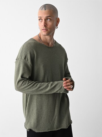 Pulover 'Cedar Hill' de la VAMOS CLO pe verde