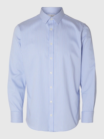 SELECTED HOMME Button Up Shirt in Blue