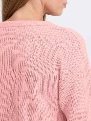 Pull-over ' OXISANDIE LS ' Oxmo en rose