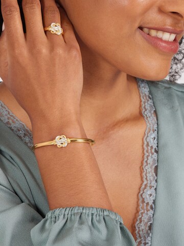 Bracelet Lucardi en or : devant