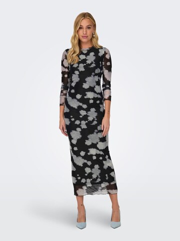 Robe 'LUCIA' ONLY en noir : devant