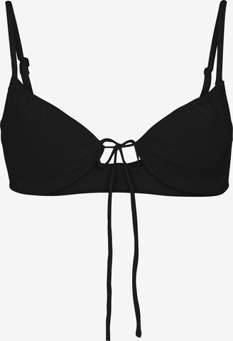 OW Collection Damen - Bikinitops 'OCEAN Bikini Top' in Schwarz: predná strana