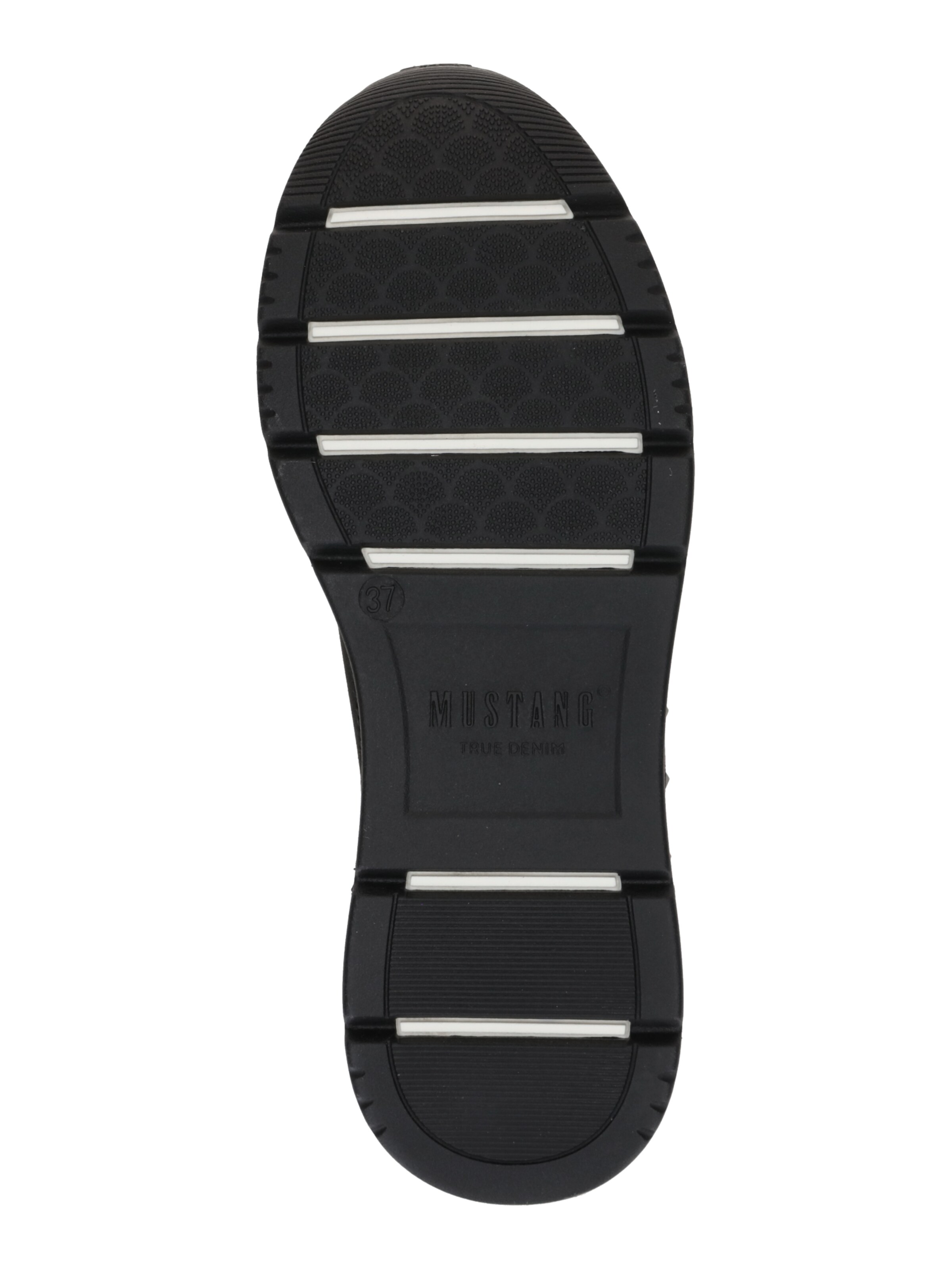 MUSTANG Athletic lace-up shoe in Black