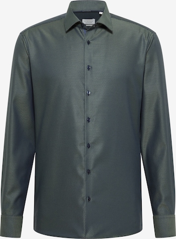 ETERNA Zakelijk overhemd in Groen: voorkant