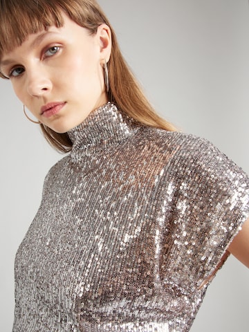 DRYKORN Bluse 'ALARIA' in Silber