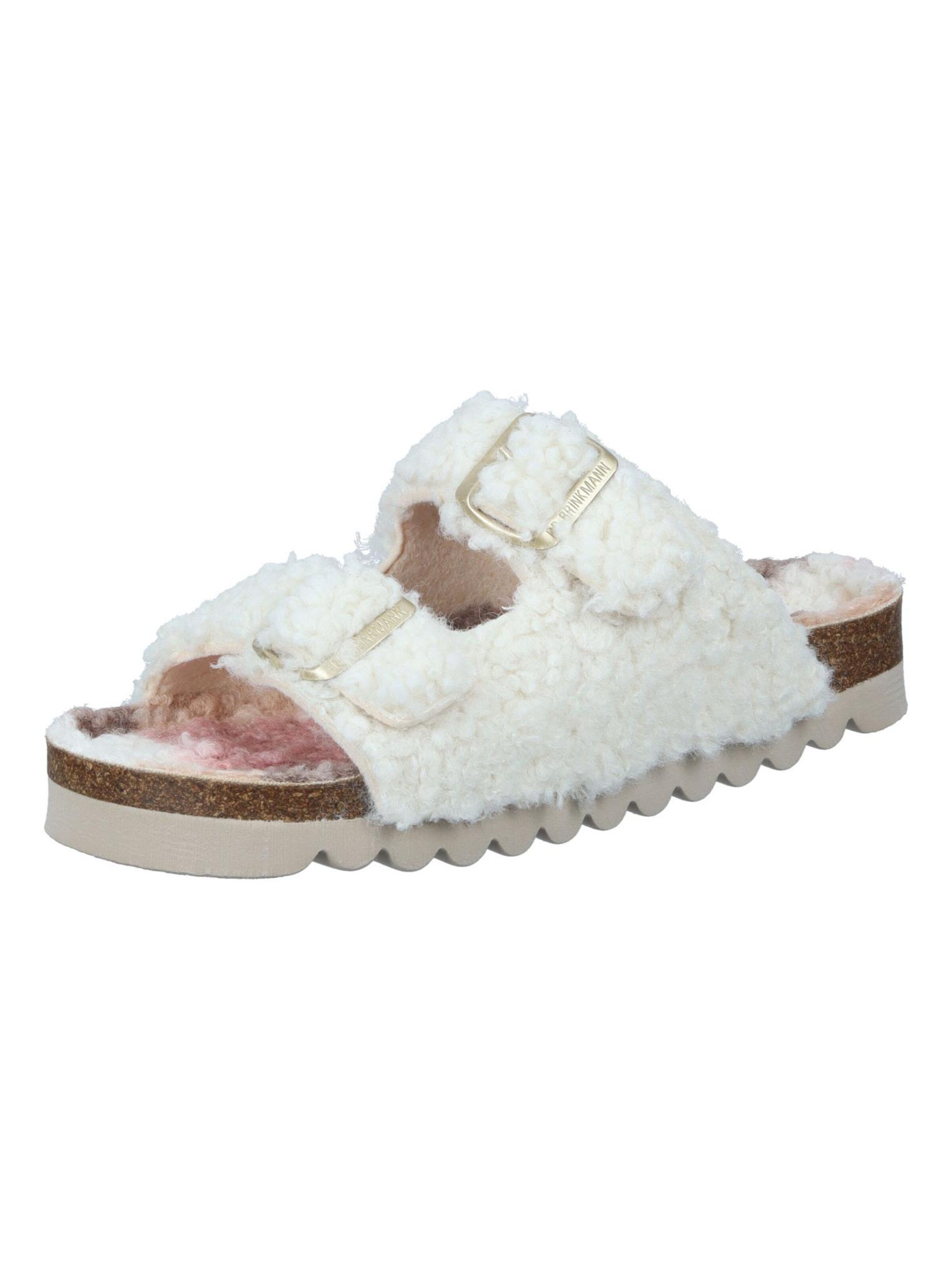 DR. BRINKMANN Slippers in White: front