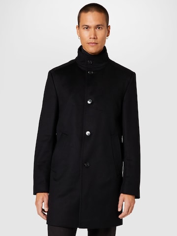 JOOP! Ανοιξιάτικο και φθινοπωρινό παλτό 'Maron' σε μαύρο: μπροστά