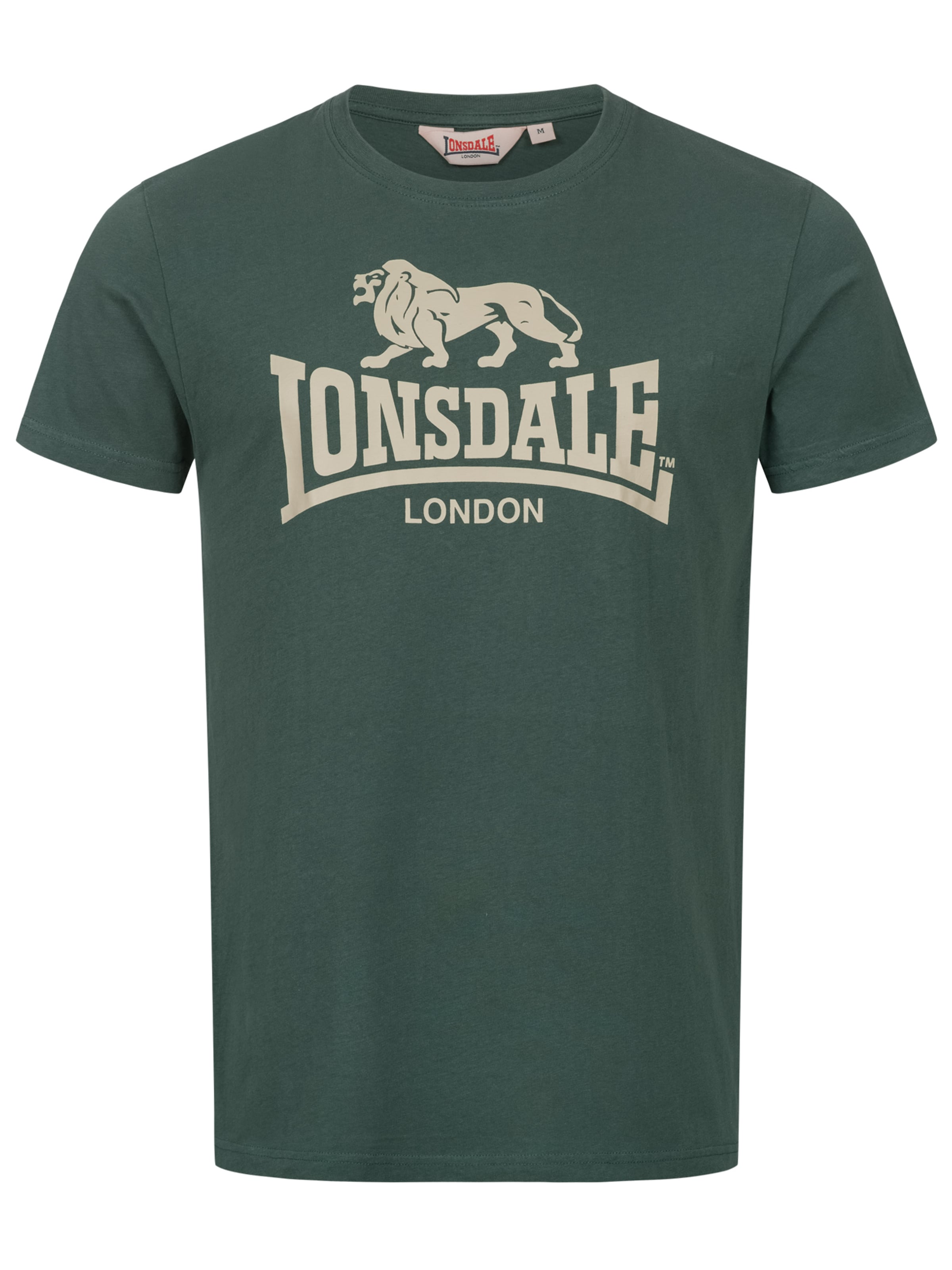 LONSDALE Shirt 'St. Erney' in Green: front
