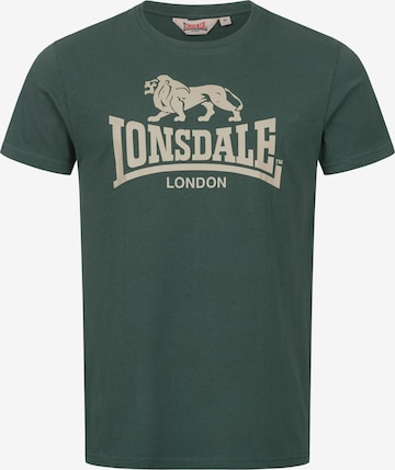 T-Shirt 'St. Erney' LONSDALE en vert : devant