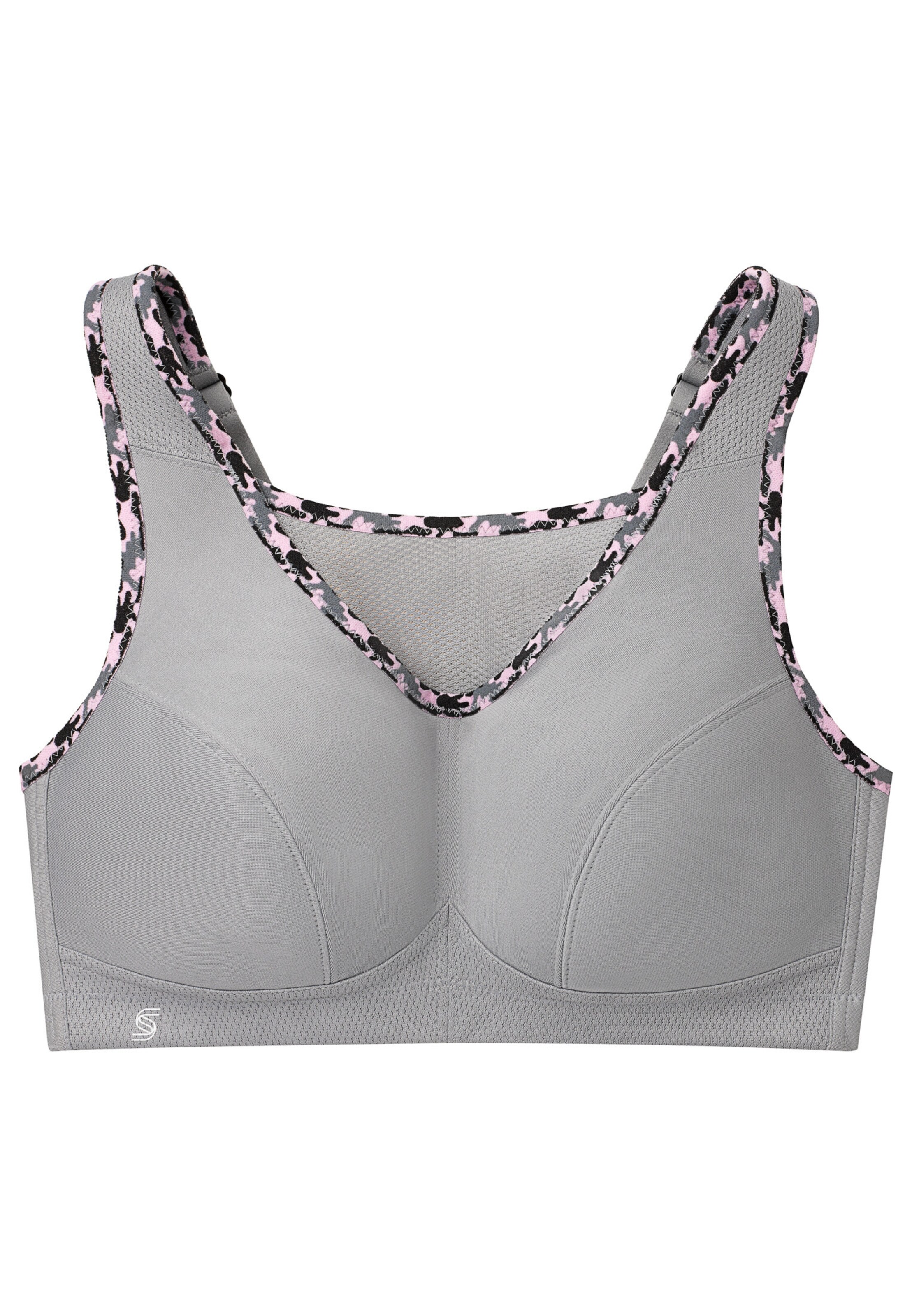 GLAMORISE Bralette Bra in Grey