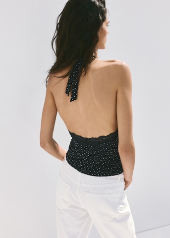 MANGO Top in Black