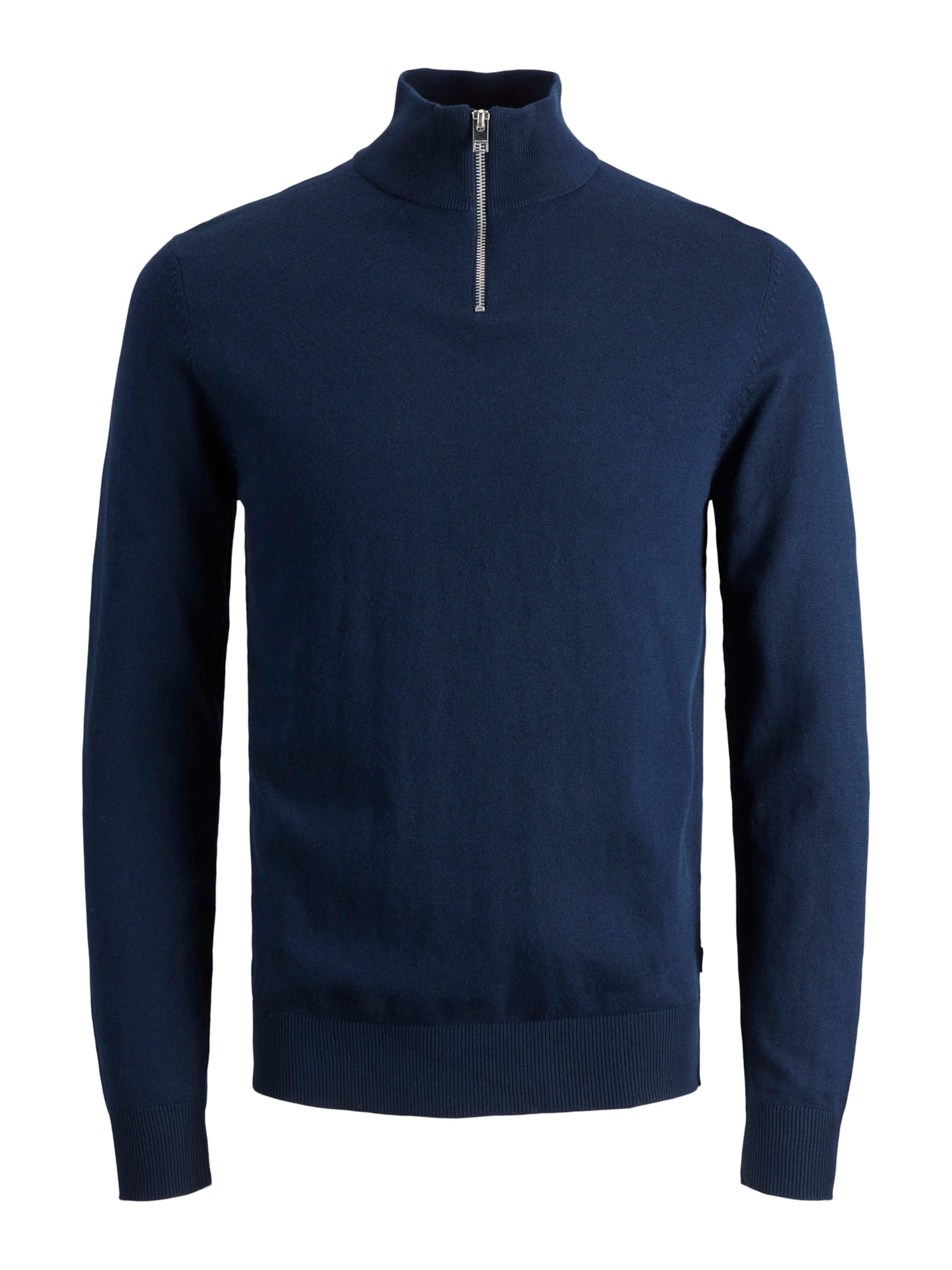 JACK & JONES Sweater 'JWHEMIL' in Blue: front