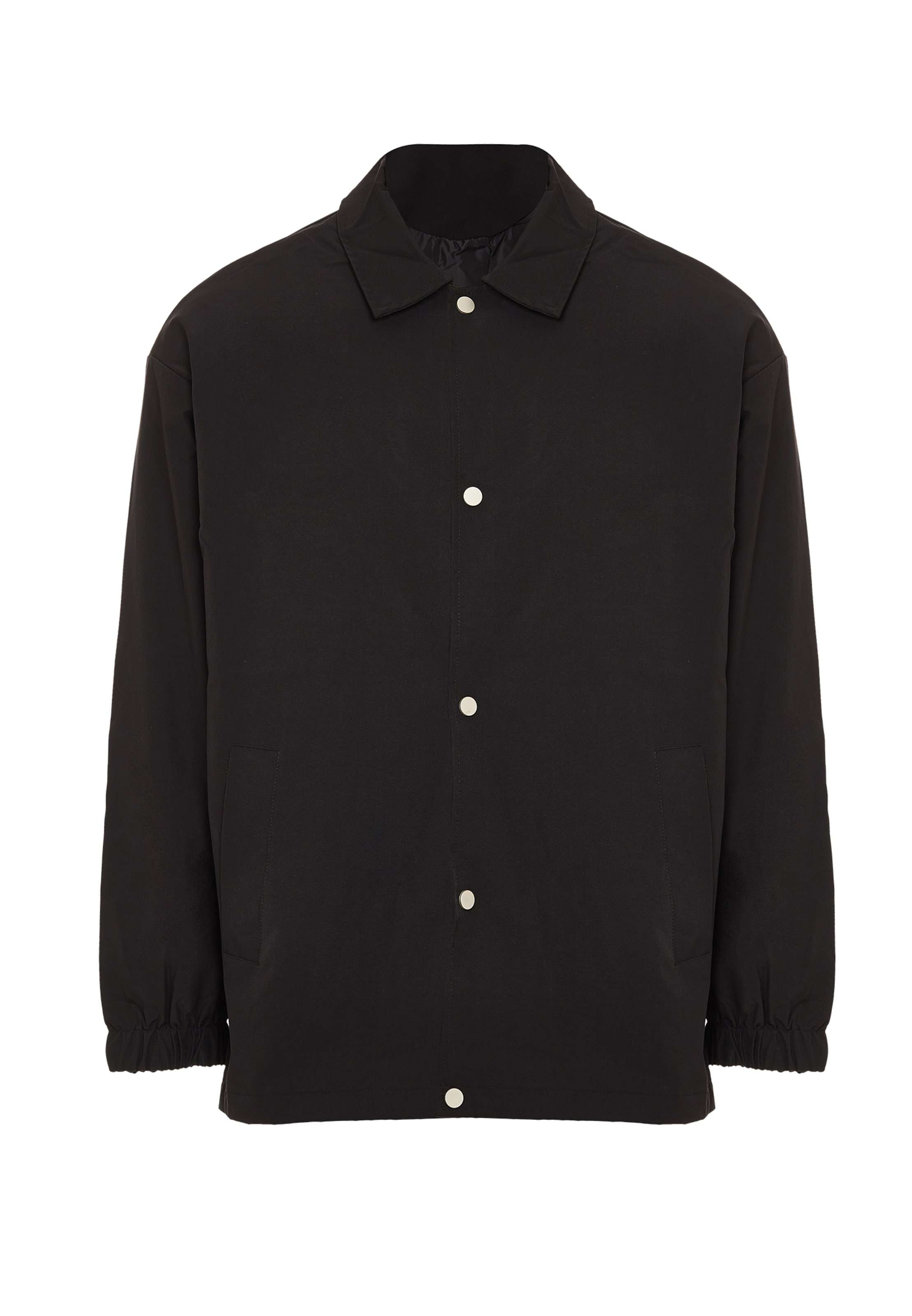 bridgeport Between-season jacket in Black: front