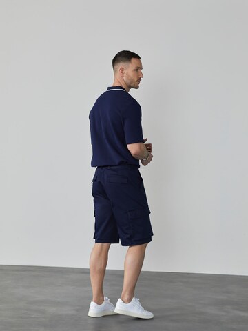 Regular Pantalon 'Hendrik' DAN FOX APPAREL en bleu