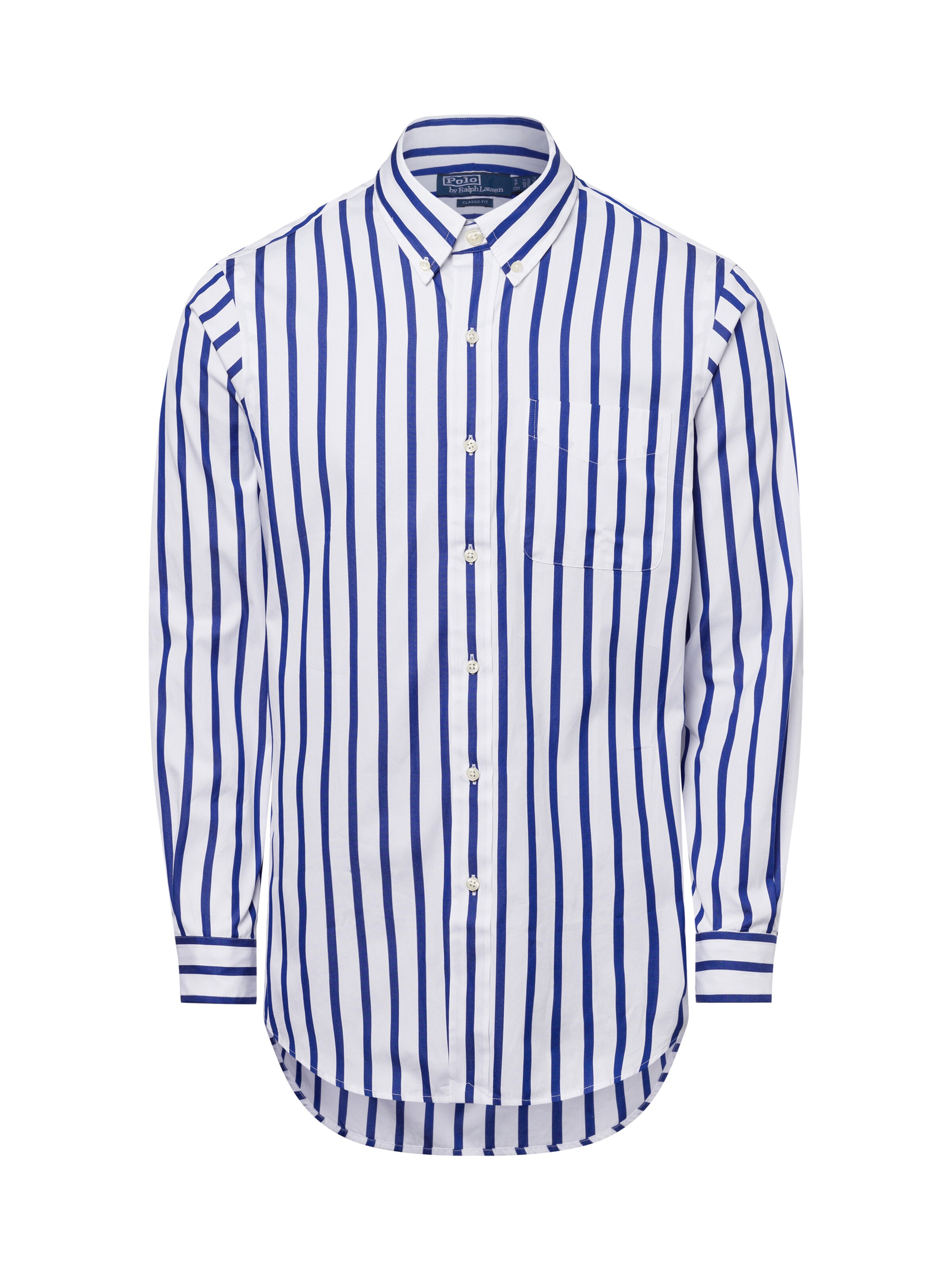 Coupe regular Chemise Polo Ralph Lauren en bleu : devant