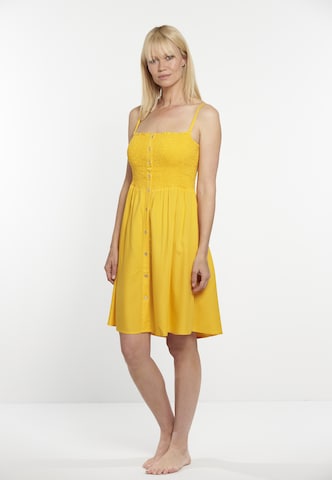 Robe d’été VIVID en jaune : devant