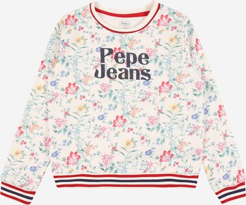 Pepe Jeans Mikina 'Torence' – béžová: přední strana