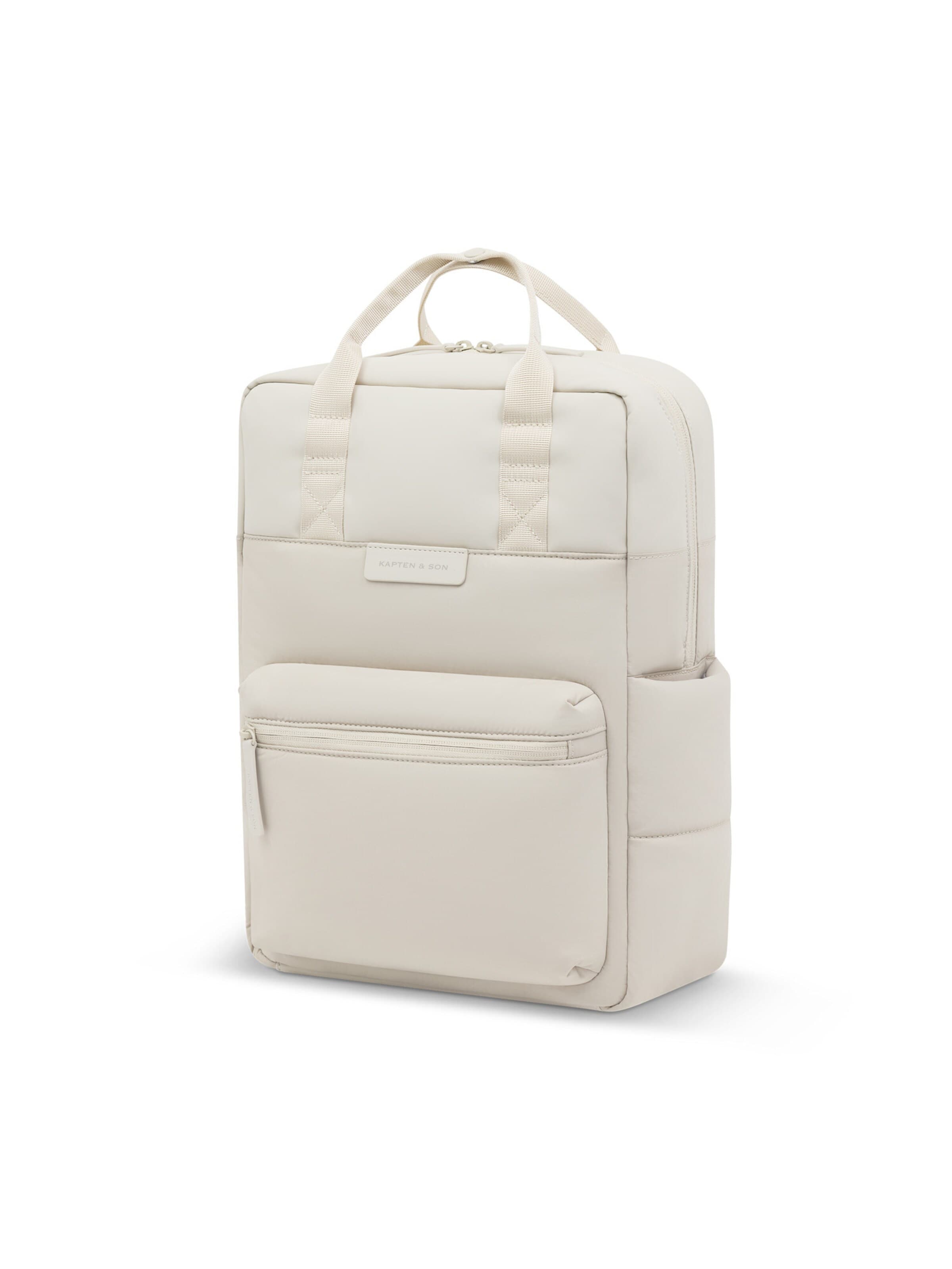 Kapten & Son Rucksack 'Bergen Cloud'‌‌‌ in Beige: Vorderseite
