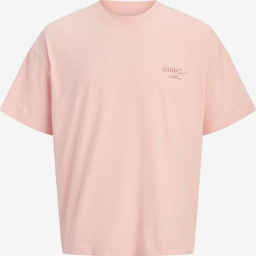 JACK & JONES Bluser & t-shirts 'JORSANREMO' i rød: forside