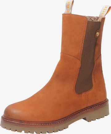 FREUDE Chelsea boots 'Bijou' in Brown: front
