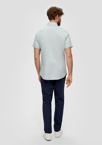 s.Oliver BLACK LABEL Slim fit Overhemd in Groen