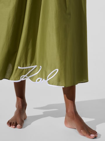 Karl Lagerfeld Rannakleit 'K/Signatur', värv roheline