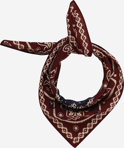 LEVI'S ® Scarf i ecru / marinblå / vinröd, Produktvy