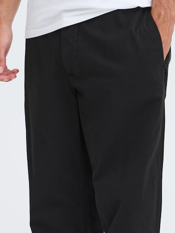 Casual Friday Loosefit Παντελόνι τσίνο 'CFPepe' σε μαύρο