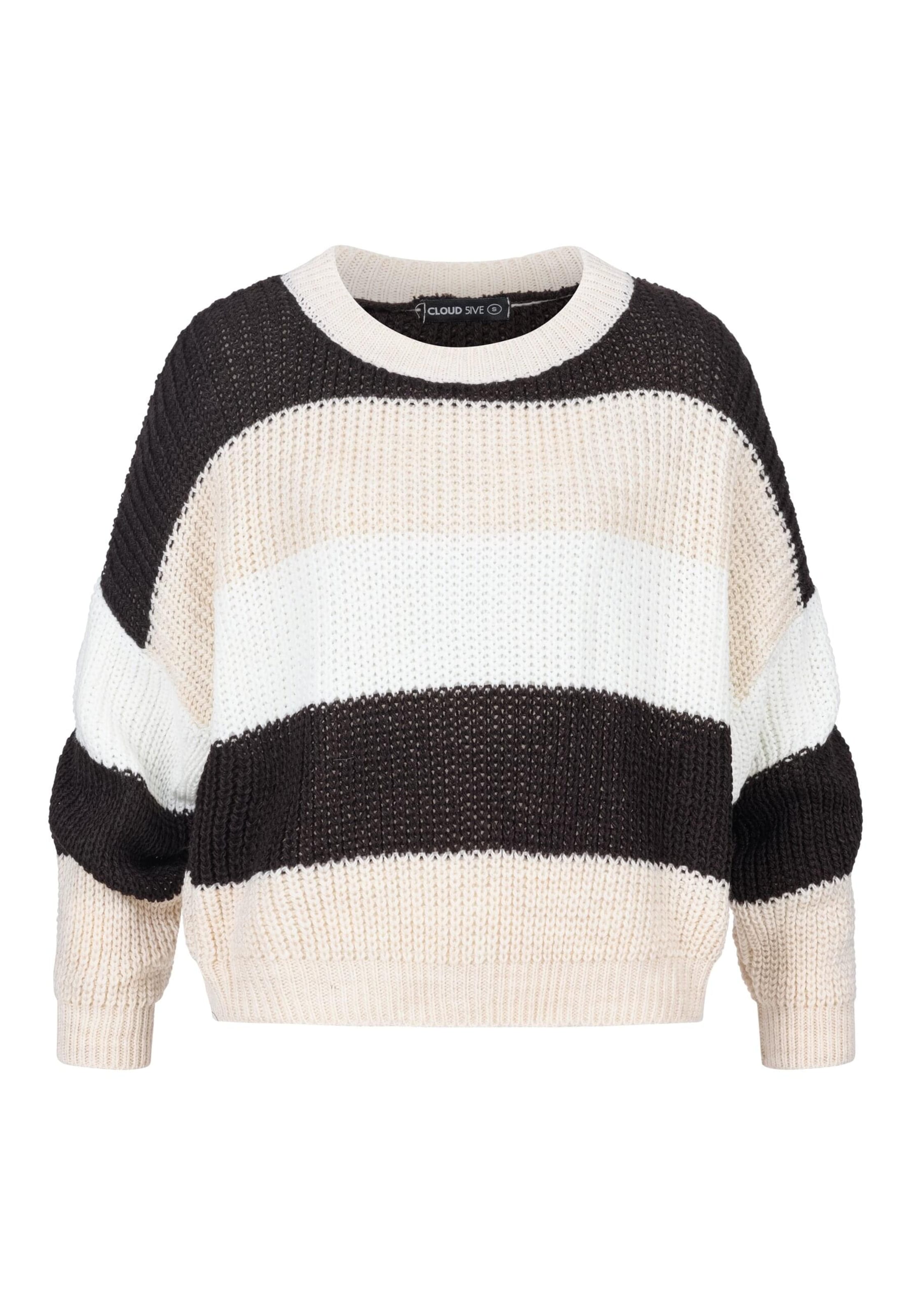 Cloud5ive Trui in Beige: voorkant