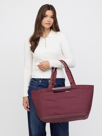 Kapten & Son Shopper 'Vaasa Shopping Basket' in Red