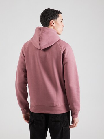 Carhartt WIP Sweatshirt 'Chase' in Pink