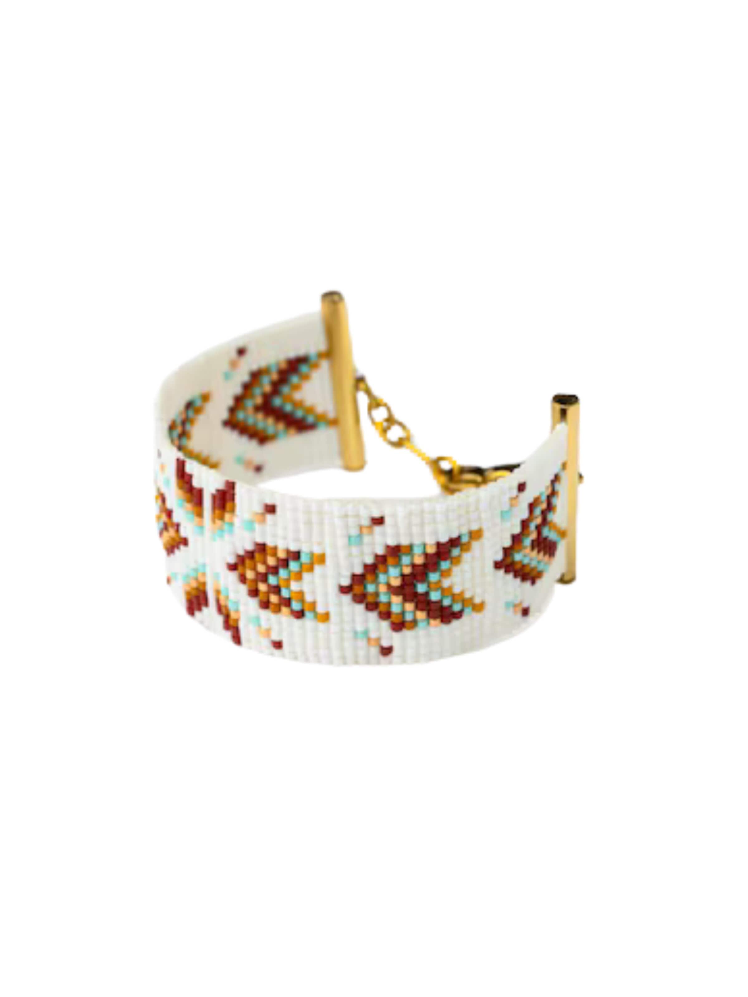 THE GEM STORIES JEWELRY Bracelet in Brown: front