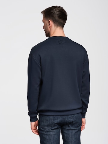 Ombre Sweatshirt 'Eximio' in Blauw