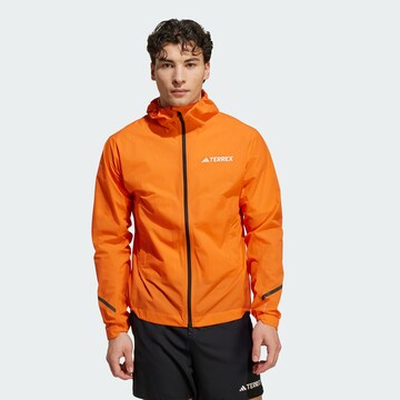 ADIDAS TERREX - Chaqueta de montaña 'Xperior' en naranja: frente
