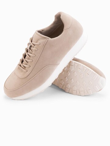 Ombre Sneaker in Beige